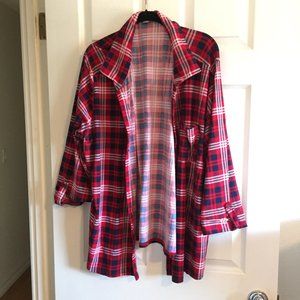 🌸 Plus Size - Red Flannel